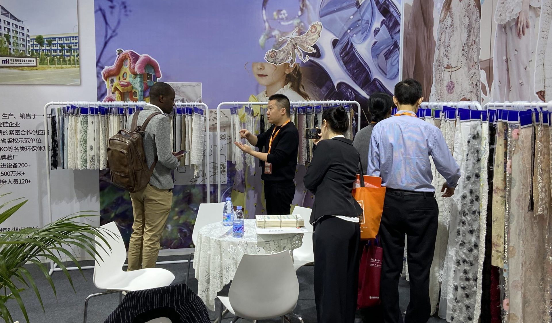 挖渠推新 攜手向前 | 花邊參加第五屆江西（贛州）紡織服裝產業博覽會