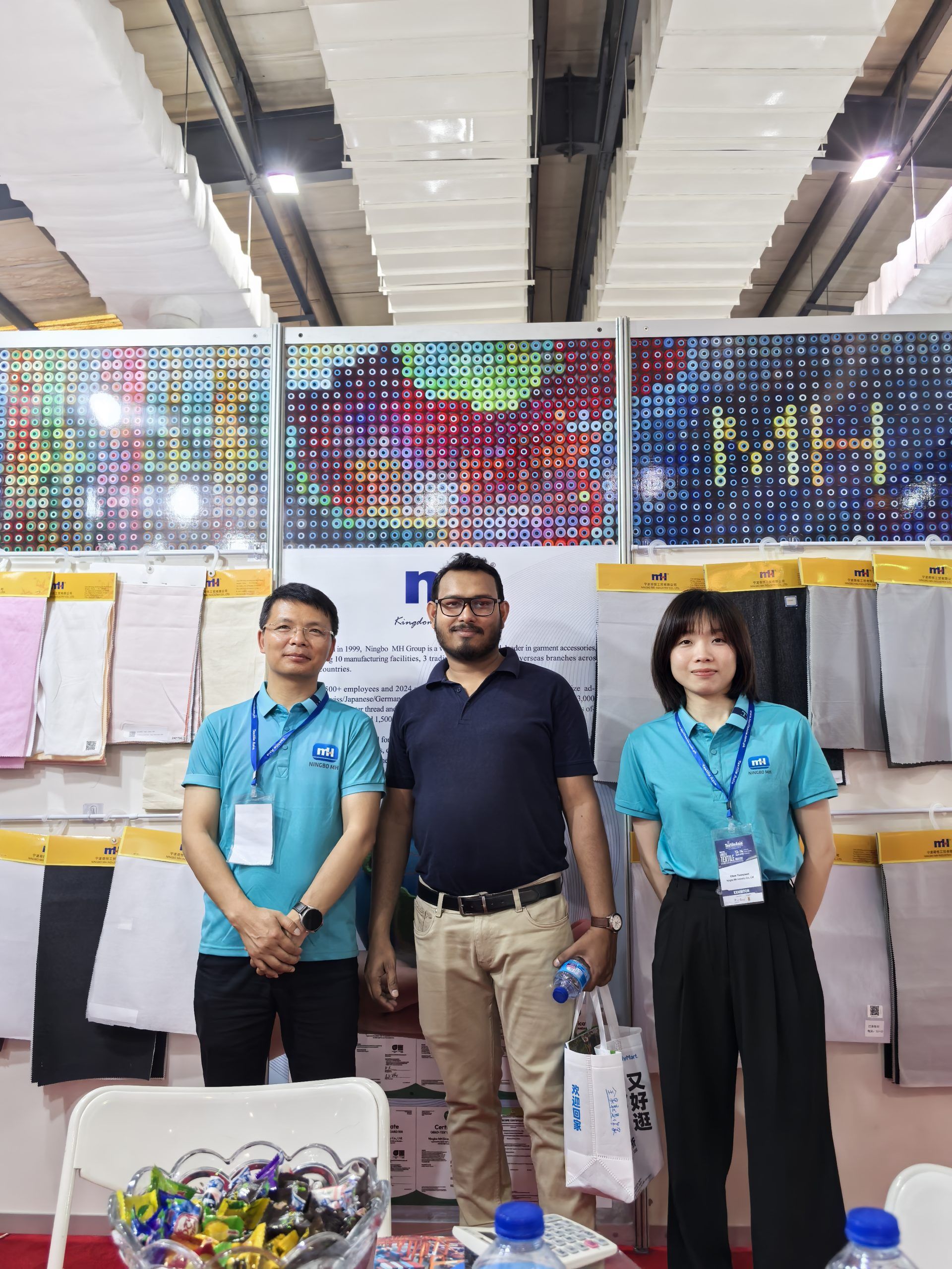 專業(yè)展風(fēng)采 匠心拓市場 | 萌恒參加巴基斯坦紡織展會